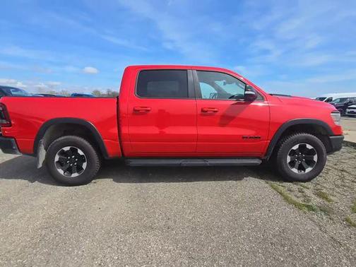 Flame Red Clearcoat 2022 RAM 1500 Rebel