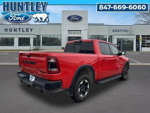 Flame Red Clearcoat 2022 RAM 1500 Rebel