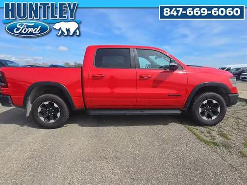 Flame Red Clearcoat 2022 RAM 1500 Rebel