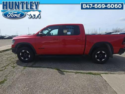 Flame Red Clearcoat 2022 RAM 1500 Rebel