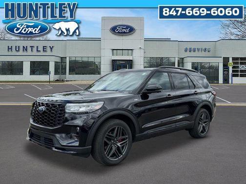 Black Metallic 2025 Ford Explorer ST-Line