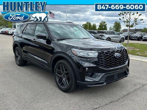 Black Metallic 2025 Ford Explorer ST-Line