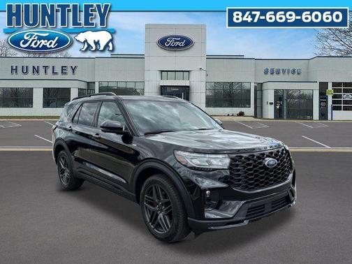 Black Metallic 2025 Ford Explorer ST-Line