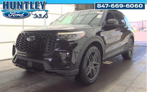 Black Metallic 2025 Ford Explorer ST-Line
