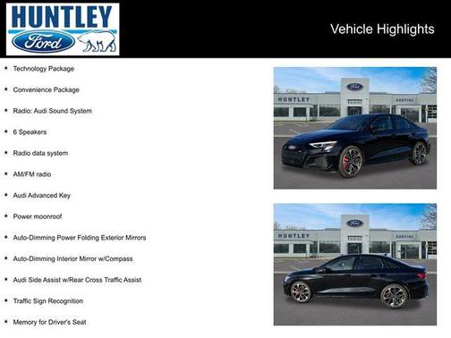 2022 Audi S3 Prestige TFSI quattro S tronic