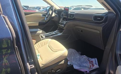 Blue Metallic 2020 Ford Explorer Platinum