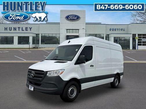 White 2025 Mercedes-Benz Sprinter 2500 Standard Roof