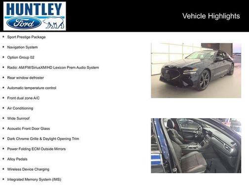 2023 Genesis G70 2.0T AWD