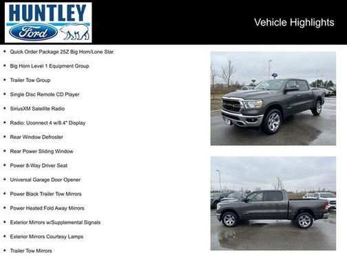 2019 RAM 1500 Big Horn