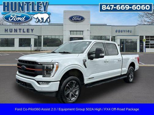 Gray 2023 Ford F-150 Lariat
