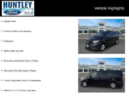 Black 2023 Mercedes-Benz Metris Base