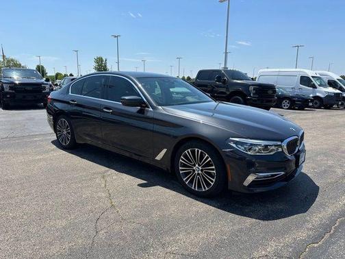 Dark Graphite Metallic 2017 BMW 540 xDrive
