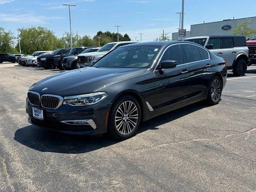 Dark Graphite Metallic 2017 BMW 540 xDrive