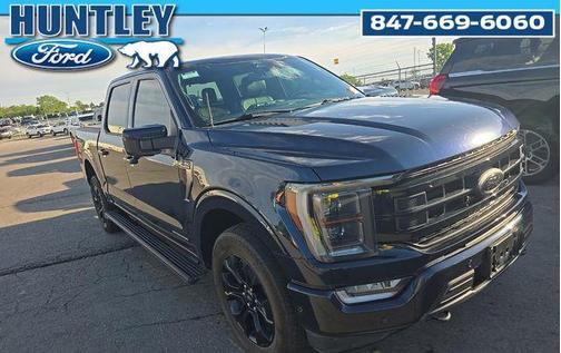 Antimatter Blue Metallic 2022 Ford F-150 Platinum