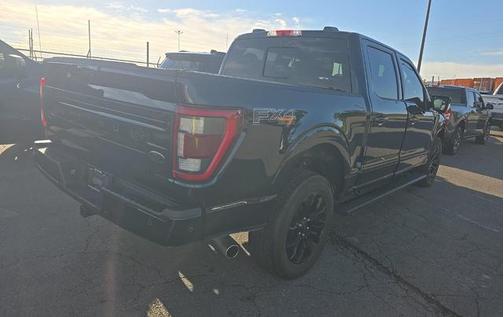 Antimatter Blue Metallic 2022 Ford F-150 Platinum