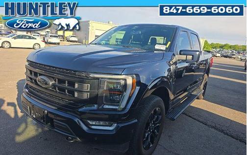 Antimatter Blue Metallic 2022 Ford F-150 Platinum