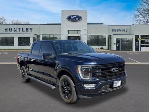 Antimatter Blue Metallic 2022 Ford F-150 Platinum