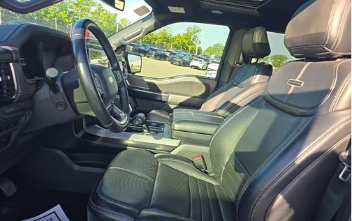 Antimatter Blue Metallic 2022 Ford F-150 Platinum