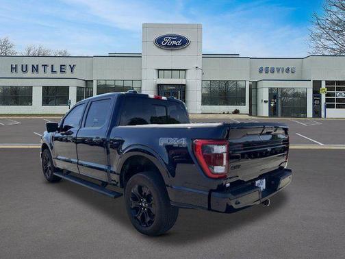 Antimatter Blue Metallic 2022 Ford F-150 Platinum