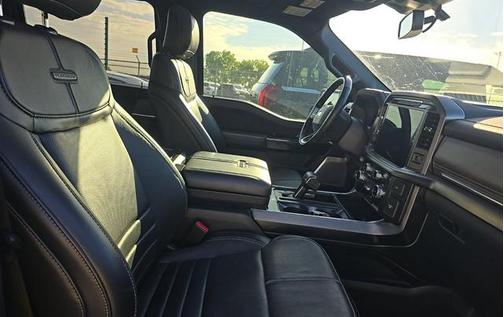 Antimatter Blue Metallic 2022 Ford F-150 Platinum