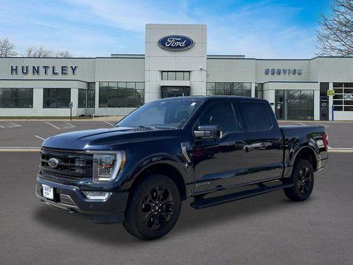 Antimatter Blue Metallic 2022 Ford F-150 Platinum