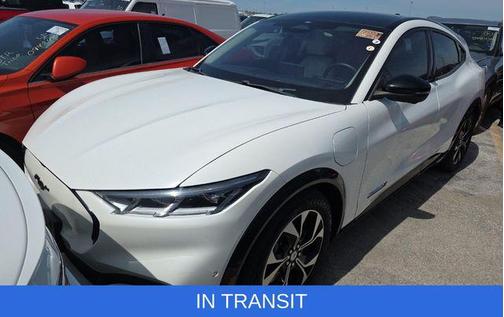 Star White Metallic Tri-Coat 2021 Ford Mustang Mach-E Premium