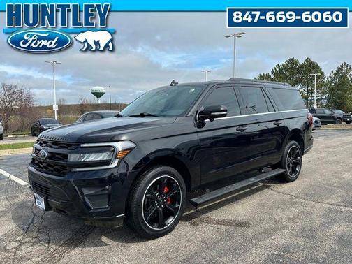 Agate Black Metallic 2024 Ford Expedition Max Limited