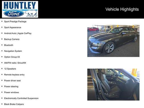 2024 Genesis G80 2.5T AWD