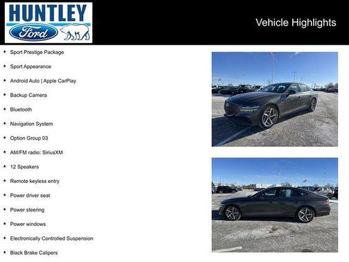 2024 Genesis G80 2.5T AWD