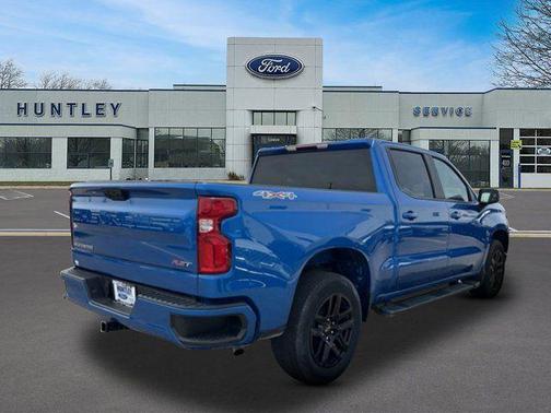Blue 2022 Chevrolet Silverado 1500 RST