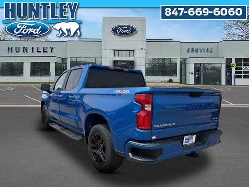Blue 2022 Chevrolet Silverado 1500 RST