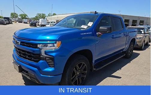Blue 2022 Chevrolet Silverado 1500 RST