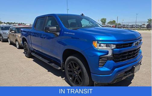 Blue 2022 Chevrolet Silverado 1500 RST