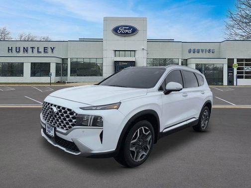 Quartz White 2022 Hyundai SANTA FE Limited