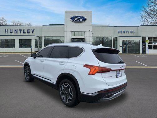 Quartz White 2022 Hyundai SANTA FE Limited