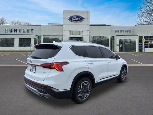 Quartz White 2022 Hyundai SANTA FE Limited