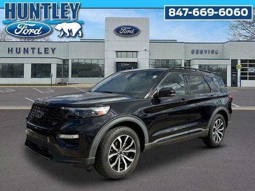 Agate Black Metallic 2020 Ford Explorer ST