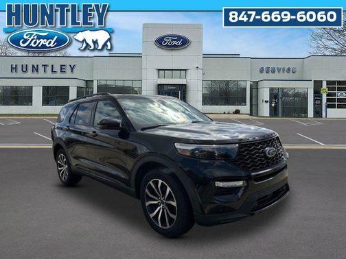 Agate Black Metallic 2020 Ford Explorer ST