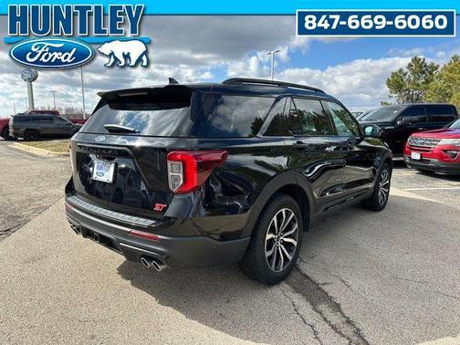 Agate Black Metallic 2020 Ford Explorer ST
