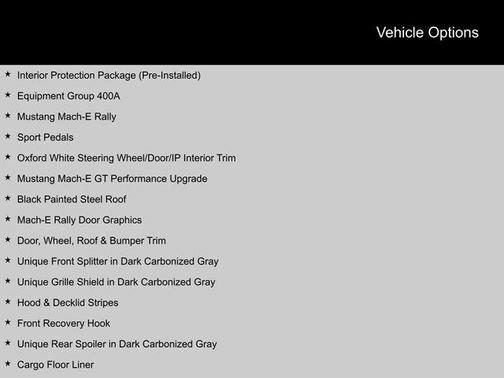2024 Ford Mustang Mach-E GT