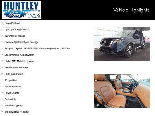 2024 Nissan Pathfinder Platinum FWD