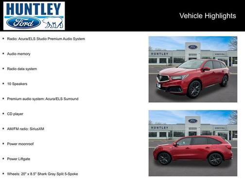 2020 Acura MDX 3.5L Technology & A-Spec Pkgs
