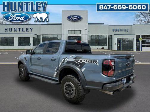Gray 2024 Ford Ranger Raptor