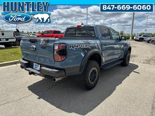 Gray 2024 Ford Ranger Raptor