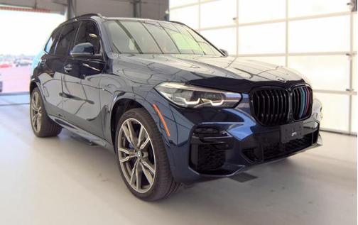 Blue 2022 BMW X5 M50i