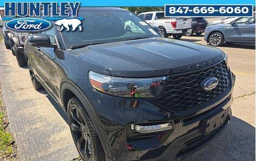 Agate Black Metallic 2023 Ford Explorer ST