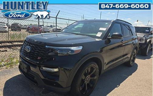 Agate Black Metallic 2023 Ford Explorer ST