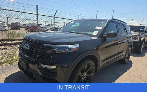 Agate Black Metallic 2023 Ford Explorer ST