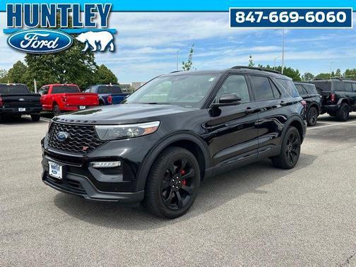 Agate Black Metallic 2023 Ford Explorer ST