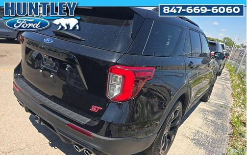 Agate Black Metallic 2023 Ford Explorer ST